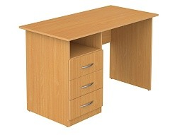 Стол письменный 1-тумбовый 1400 мм (мод.3)