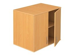 Антресоль 2-уровневая закрытая 2-дверая АНТ2.58