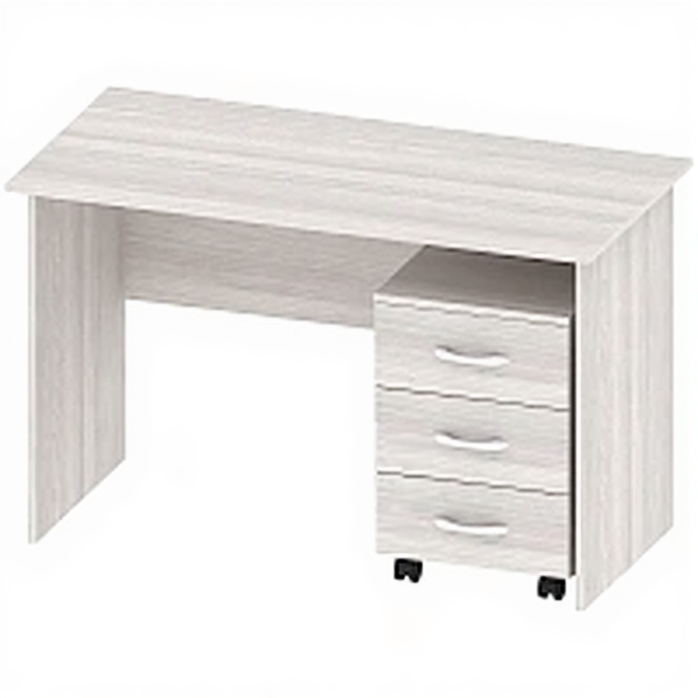 Стол письменный с выкатной тумбой ОФ-СТ-160