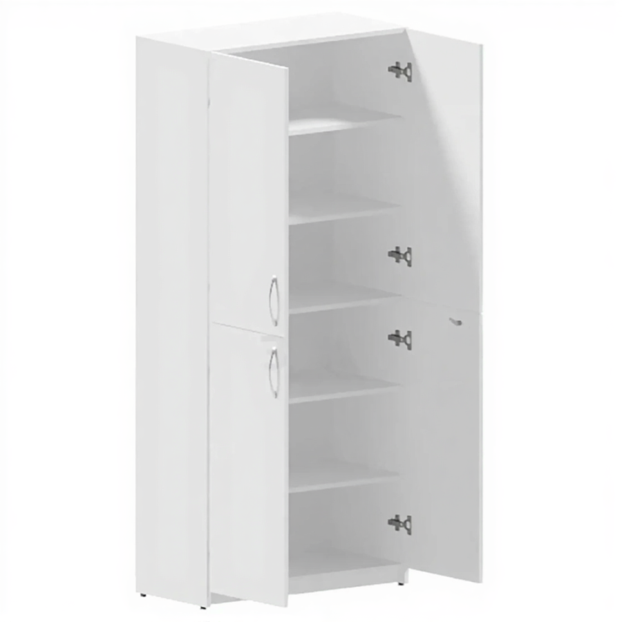 Шкаф медицинский двухсекционный двухстворчатый ШМ2Л СКБ