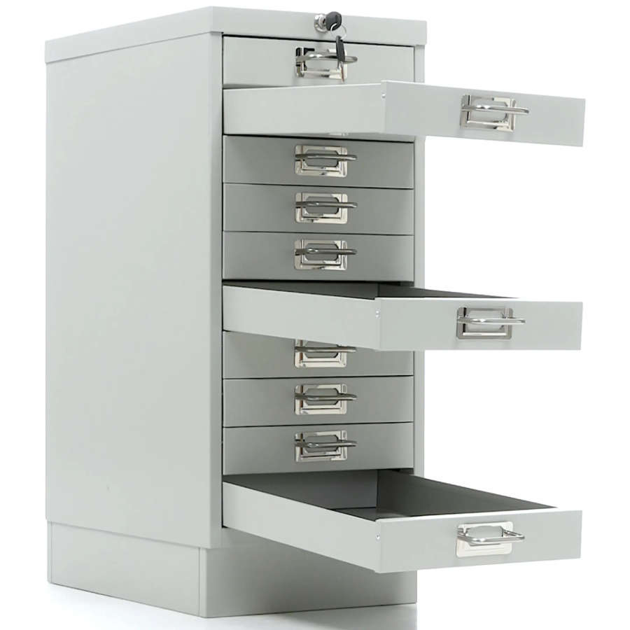 Картотечный шкаф ПРАКТИК MDC-A4/650/10