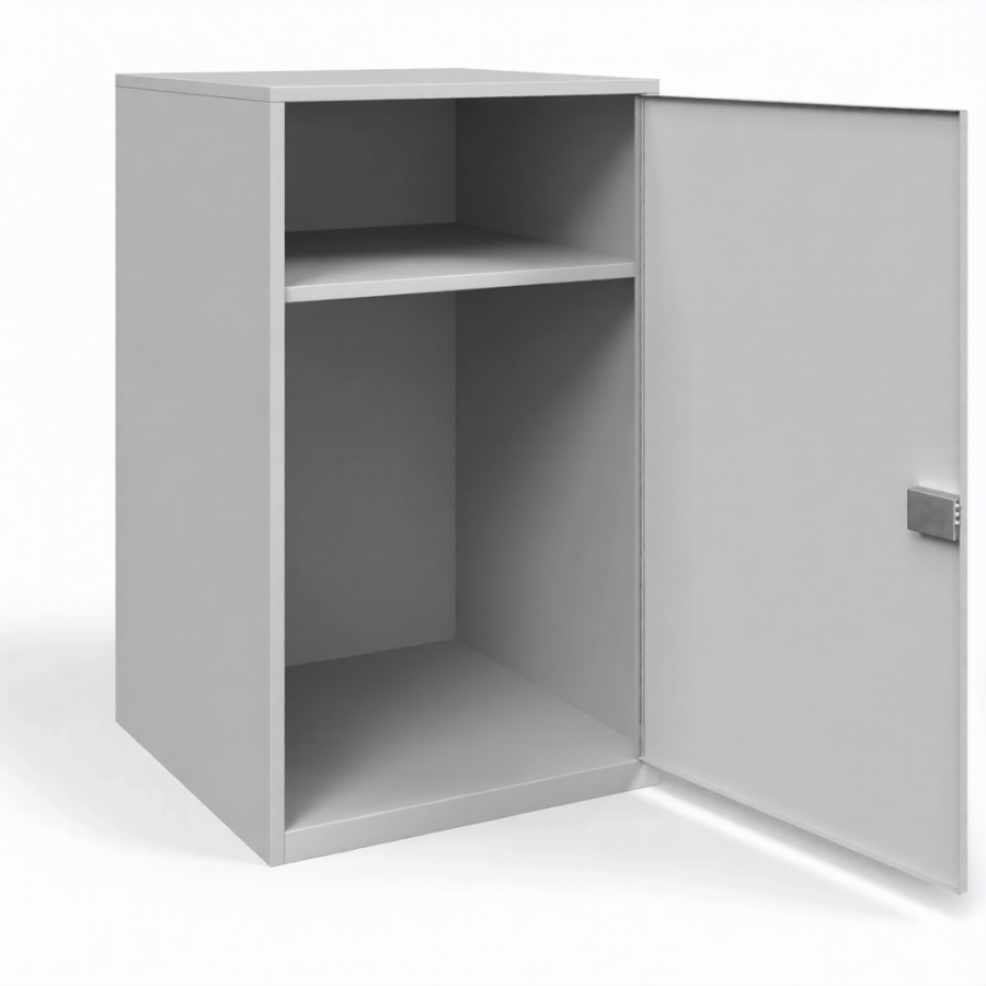 Шкаф усиленный для хранения бронежилетов и касок БРК-2 (1000х600х600)