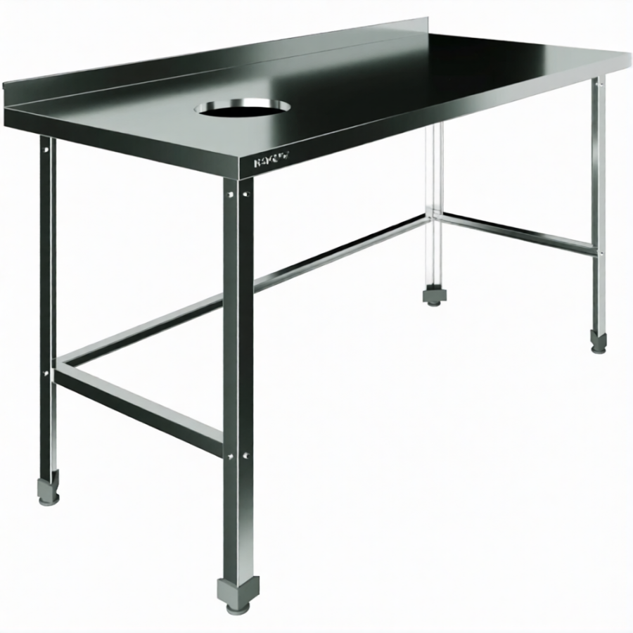 Стол для сбора пищевых отходов с бортом СПО-12/6-БО-Л-ЭЦ