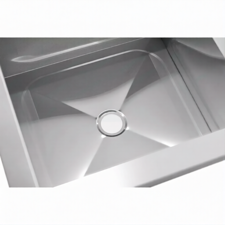 Ванна моечная ВМСн 530/3 (860х1490х530)  3 м/о 430х430х300 (ножка угловая)