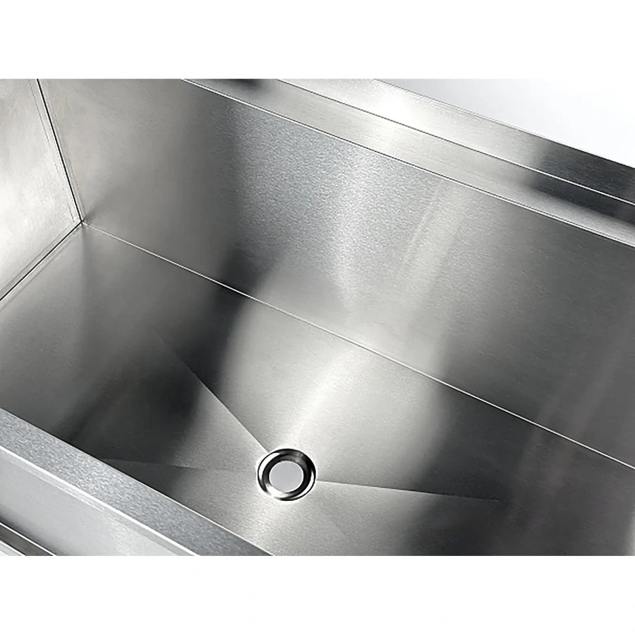 Ванна котломоечная с бортом ВМСК-1/15/8-Б-ЭН