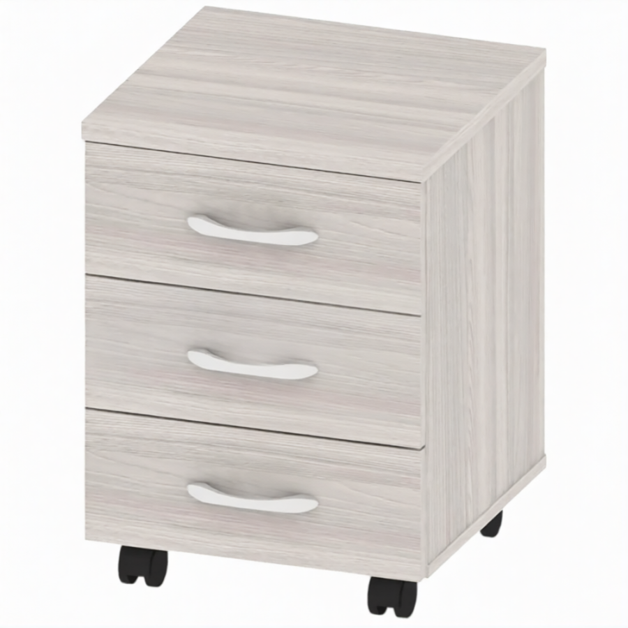 Тумба офисная ОФ-СТ-59-1, Ясень Шимо Светлый