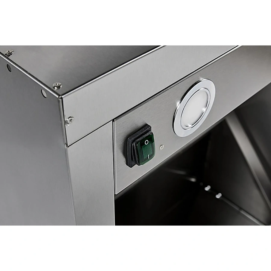 Зонт вытяжной пристенный ЗВПП-22/12 с подсветкой