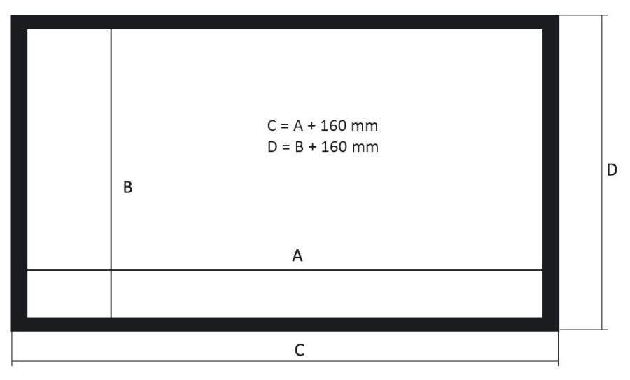 Kauber Frame Velvet Cinema 181" 16:9 225x400 см. White Flex