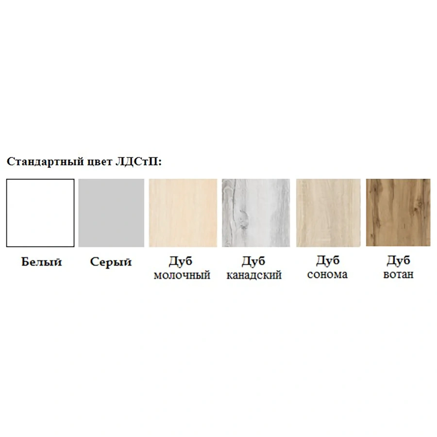 Стол рабочий угловой с тумбой СУ-1 правый (корпус ЛДСП белый, столешница ЛДСП дуб сонома)