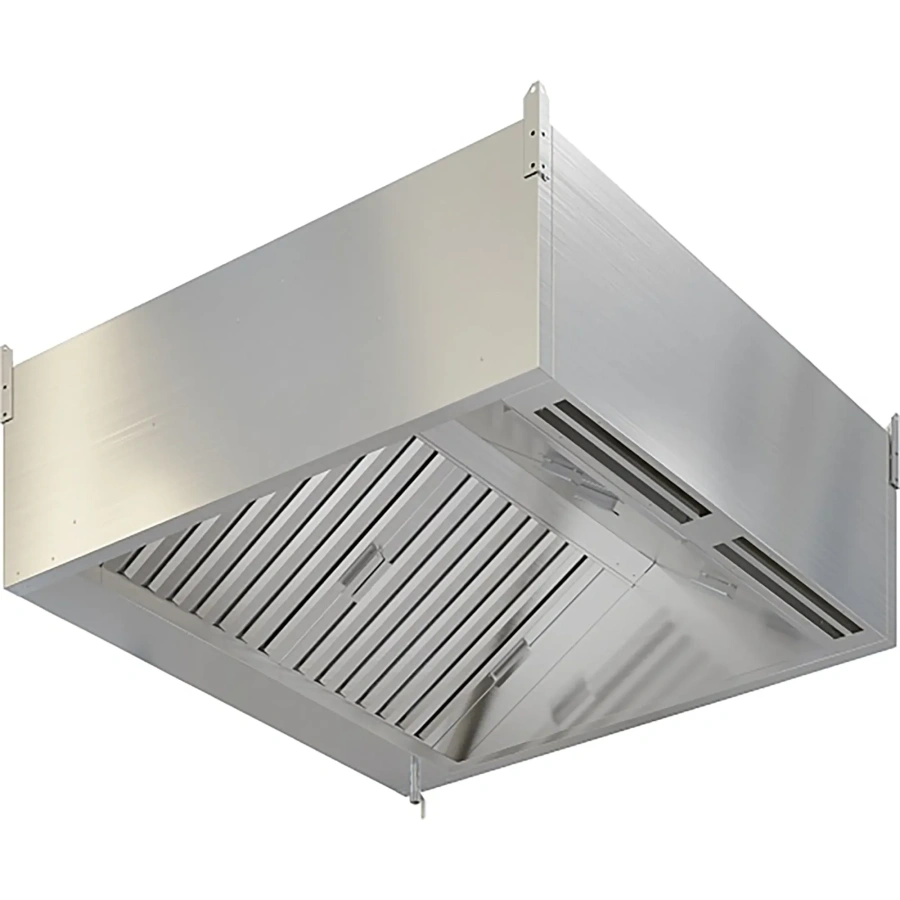 Зонт приточно-вытяжной пристенный ЗПВПКП-23/12 с подсветкой