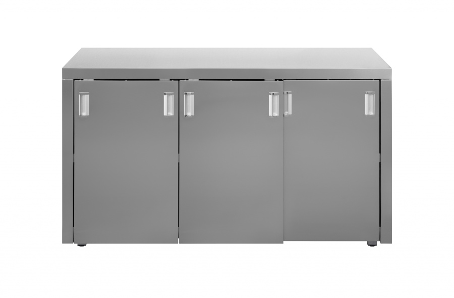 Стол-тумба универсальный Luxstahl СТУ3-20/6 двери-купе